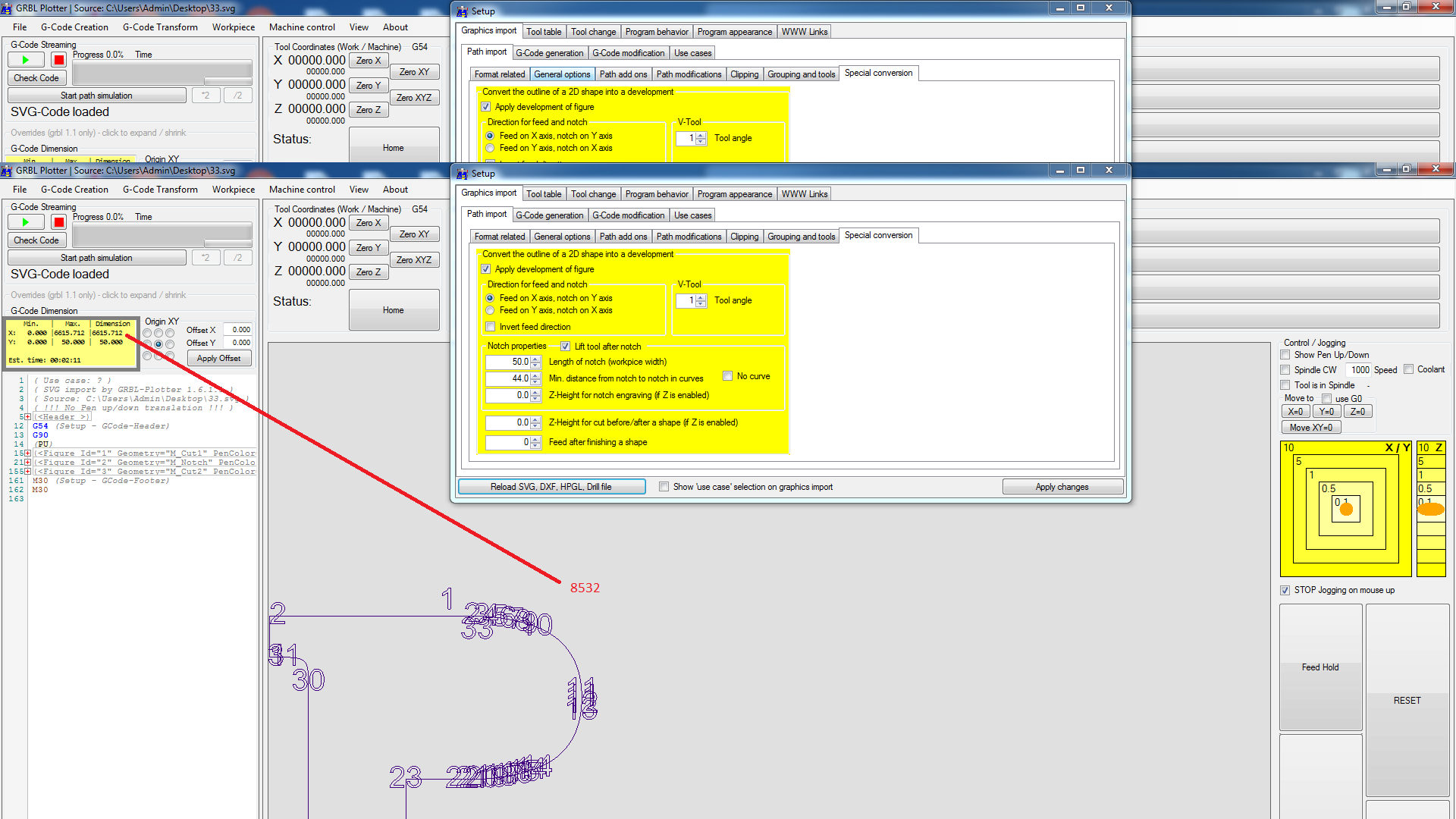 Special conversion · Issue #220 · svenhb/GRBL-Plotter · GitHub