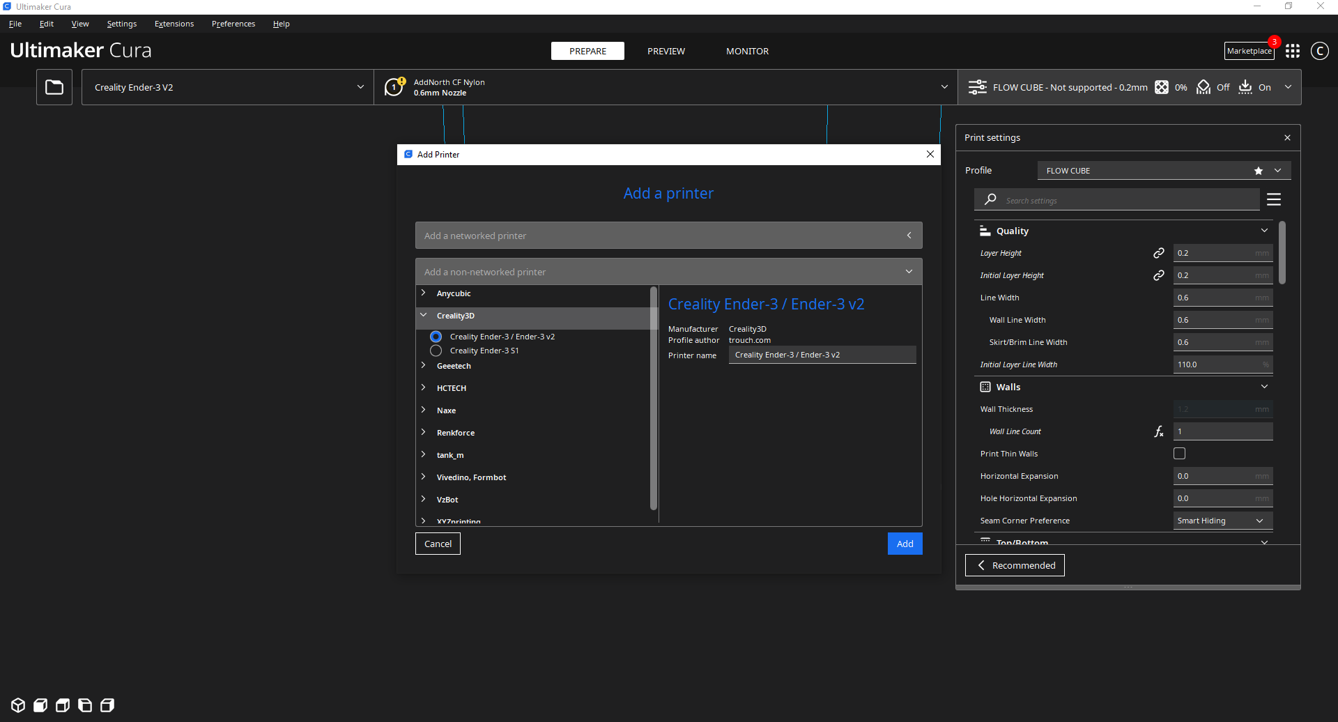 BUG! Missing most Printers · Issue #14480 · Ultimaker/Cura · GitHub