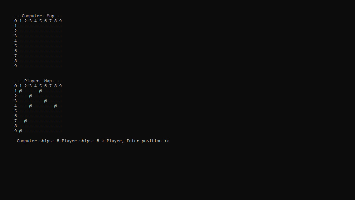 GitHub - mentalsolin/battleship-game: My first game in С++ programming ...