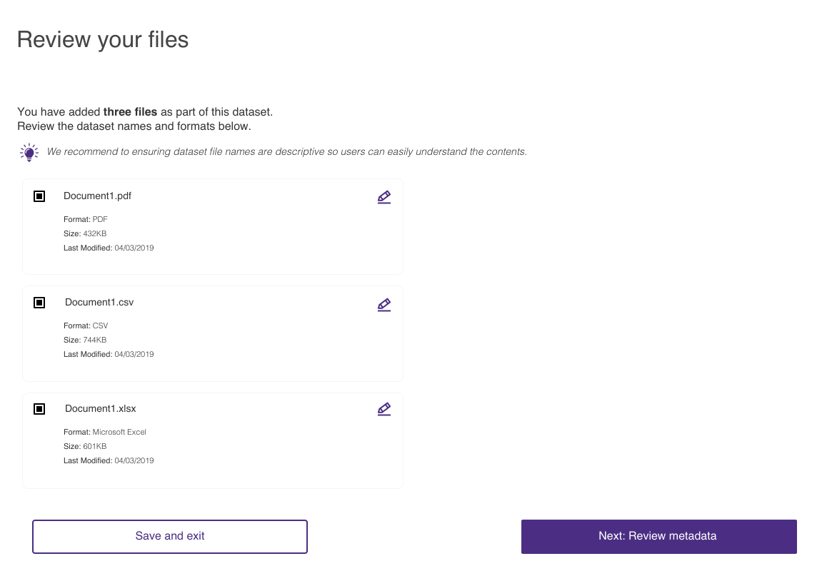 File Upload Review Screen Match To Ux Designs Issue 21 Magda Io Magda Github