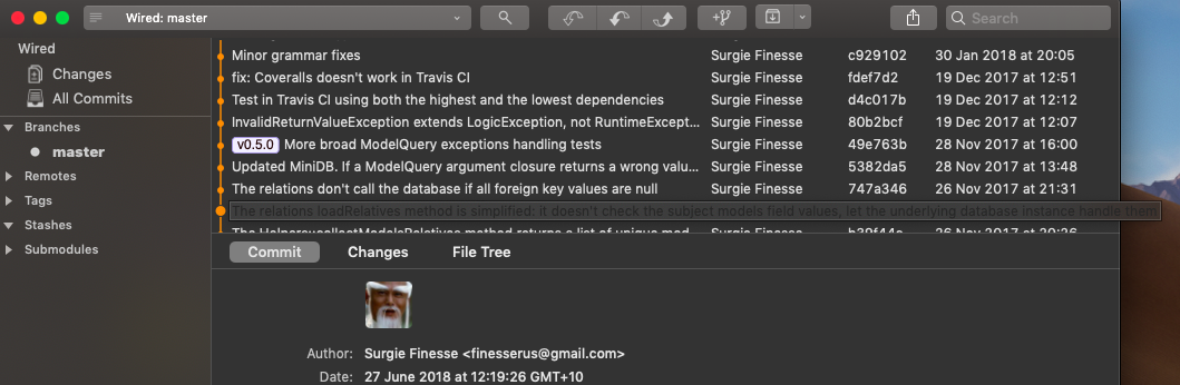 [Bug] Commit message tooltip is hard to read in the dark theme · Issue ...