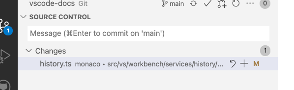 Icon alignment is different now · Issue #126965 · microsoft/vscode · GitHub