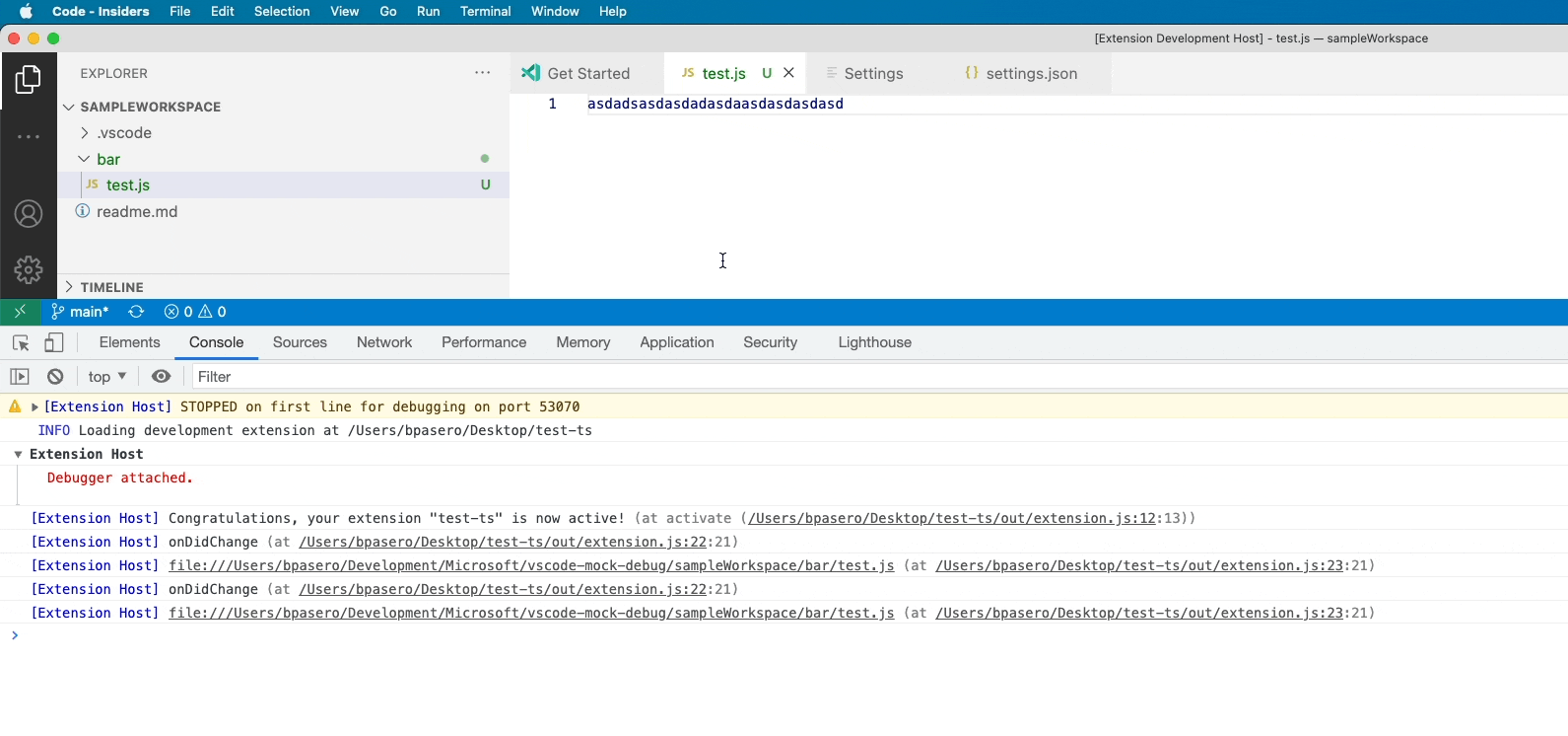 Test flat file watchers inside workspace · Issue #147703 · microsoft ...