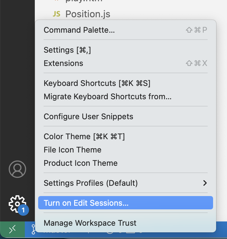 Turn on edit sessions makes badge show "1" · Issue #160476 · microsoft ...
