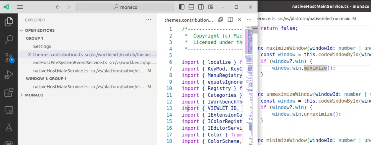 Aux window: investigate to smoothen double-click behaviour with window ...
