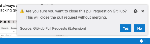 Close Pull Request should not be in the context menu of a PR · Issue ...
