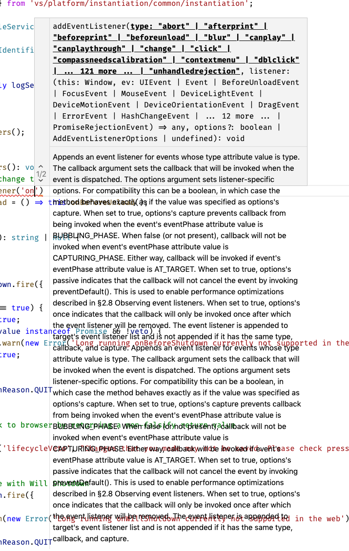 Parameter hints text can flow out of widget · Issue #79690 · microsoft ...
