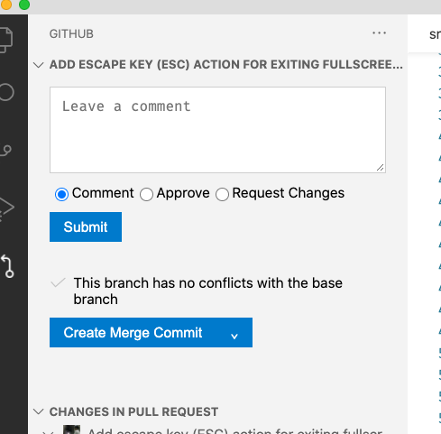 Focus mode: do not offer a merge button · Issue #2178 · microsoft ...