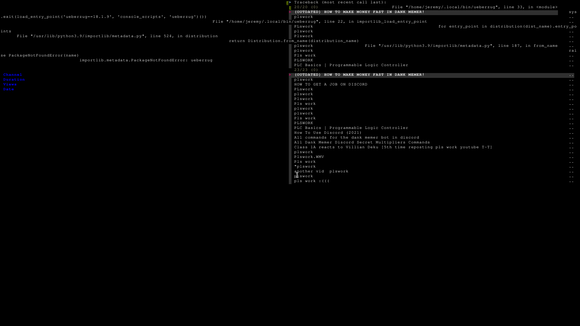 Thumbnails only shown with sudo · Issue #401 · pystardust/ytfzf · GitHub