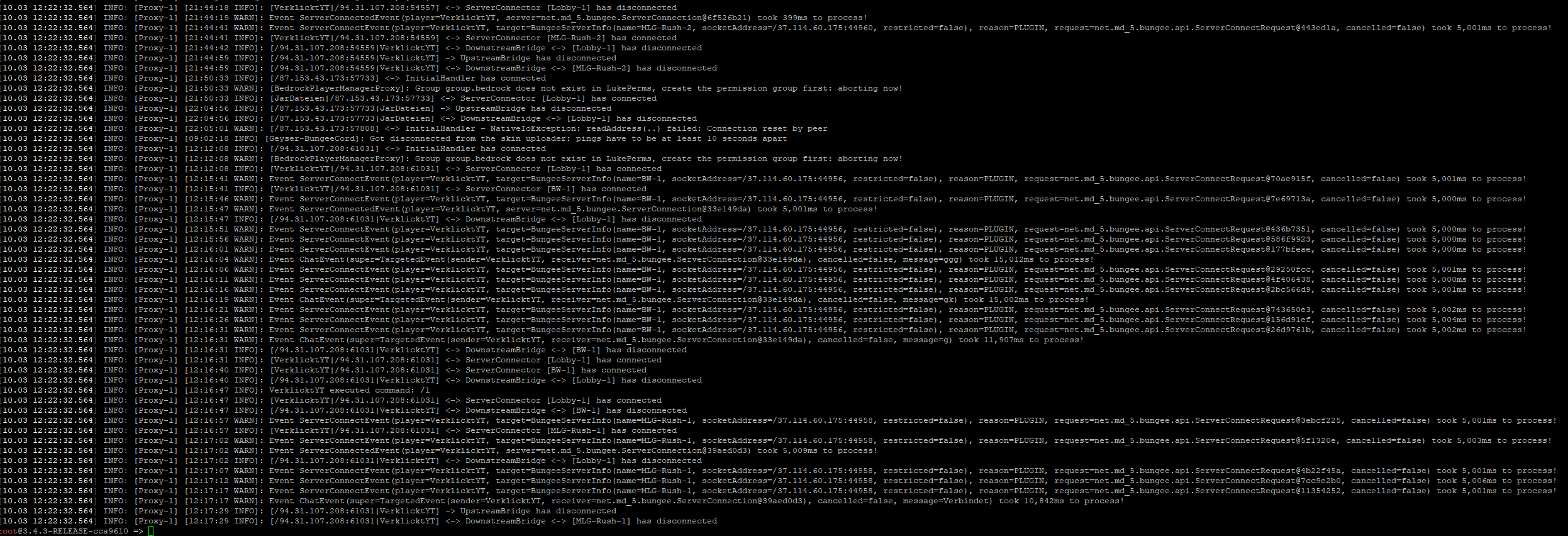 CloudNPC "Server-wechsel-bug" · Issue #628 · CloudNetService/CloudNet ...