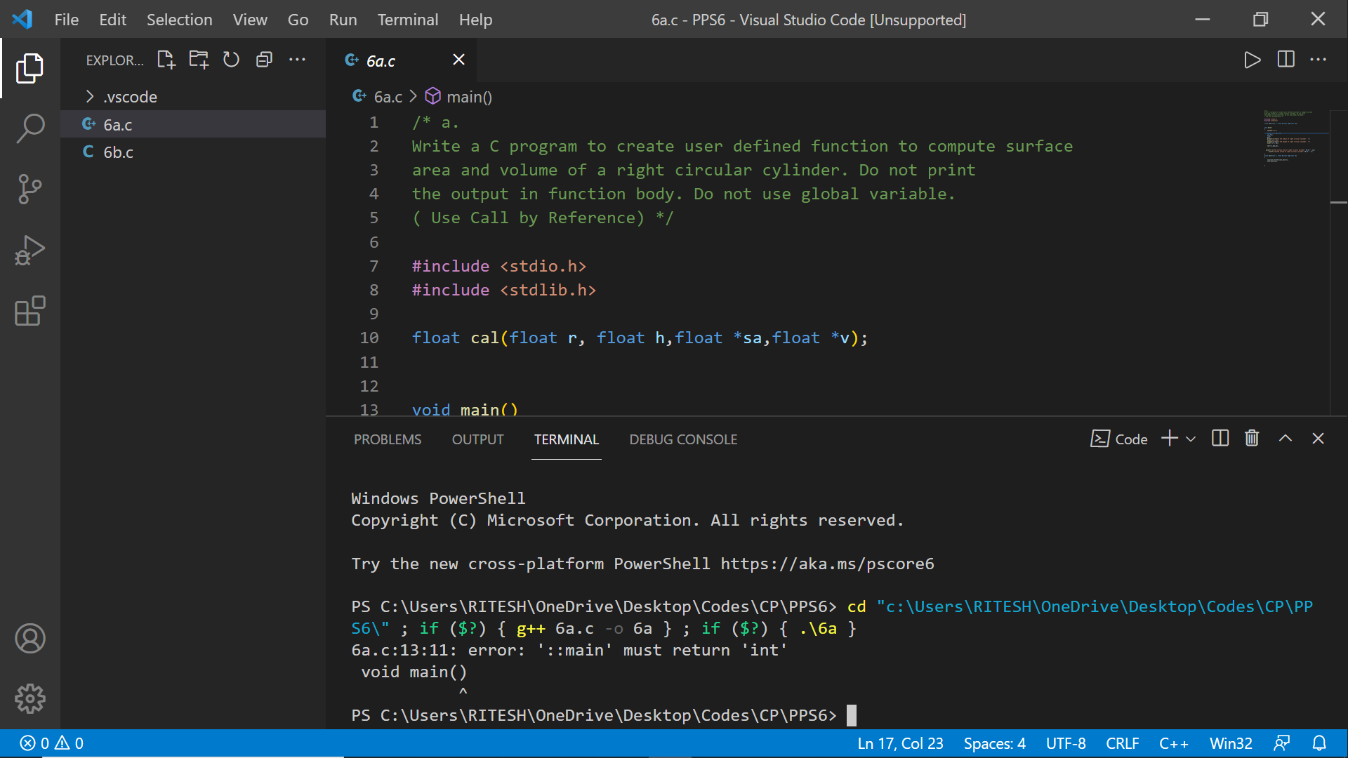 Name of file in C · Issue #132347 · microsoft/vscode · GitHub