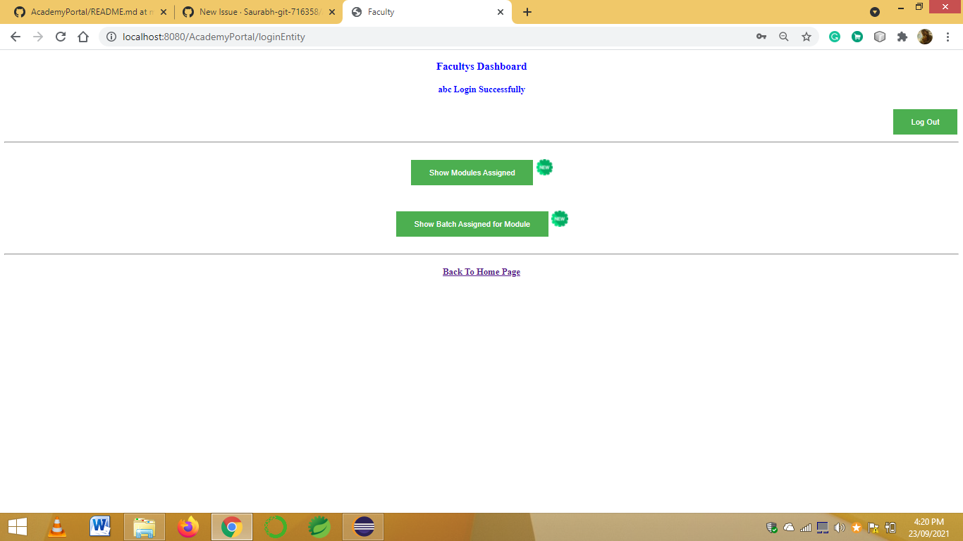 GitHub - Saurabh-git-716358/AcademyPortal: Contains code for Academy ...