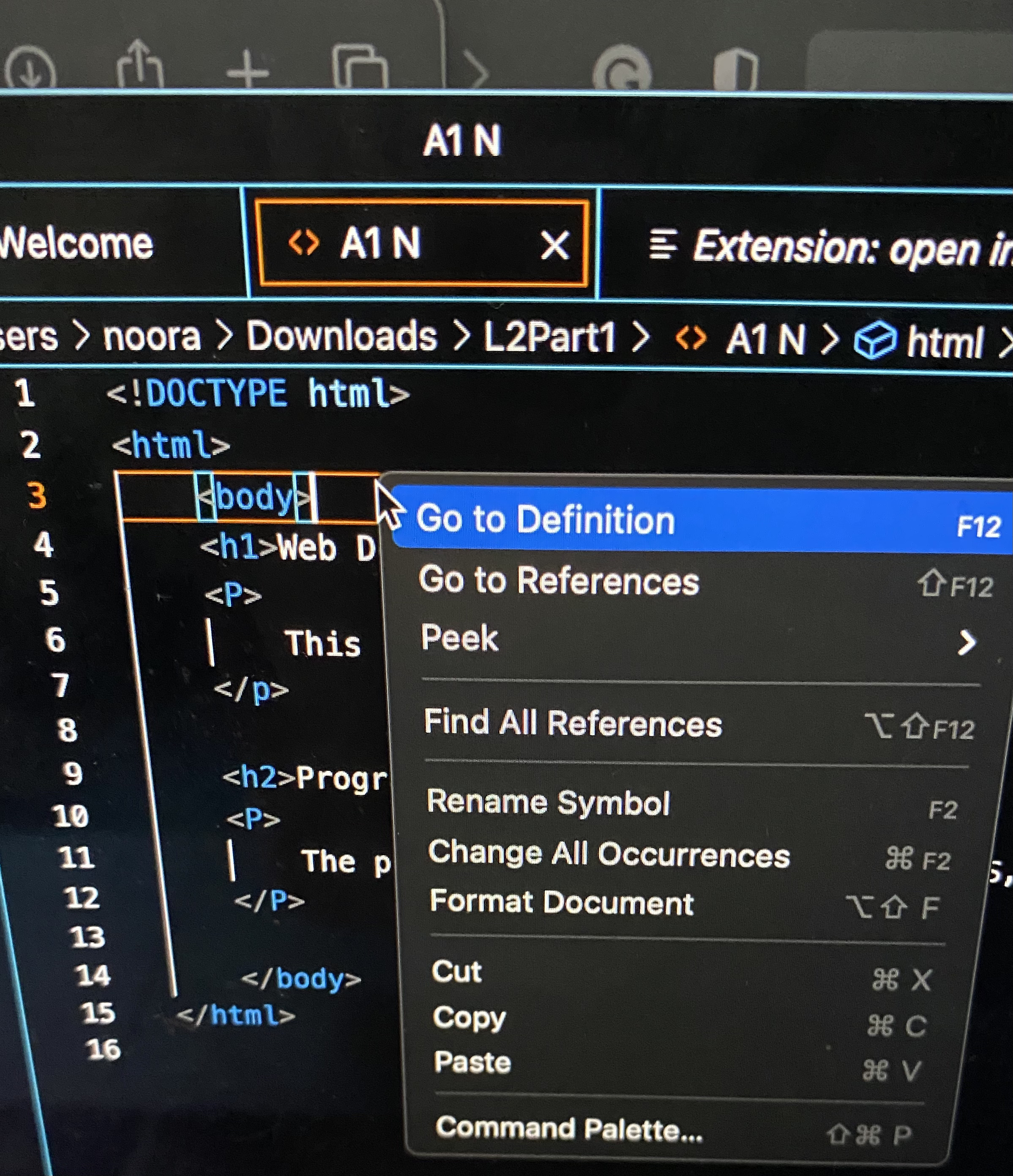 visual studio code, open in browser extension · Issue #132372 ...
