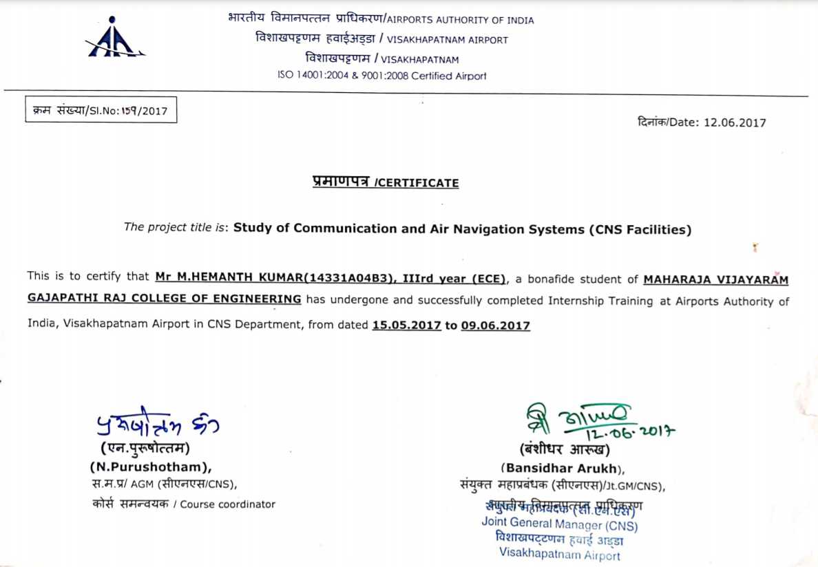 GitHub - HemanthMedisetty-HM/Certificates: School | College | Workplace ...