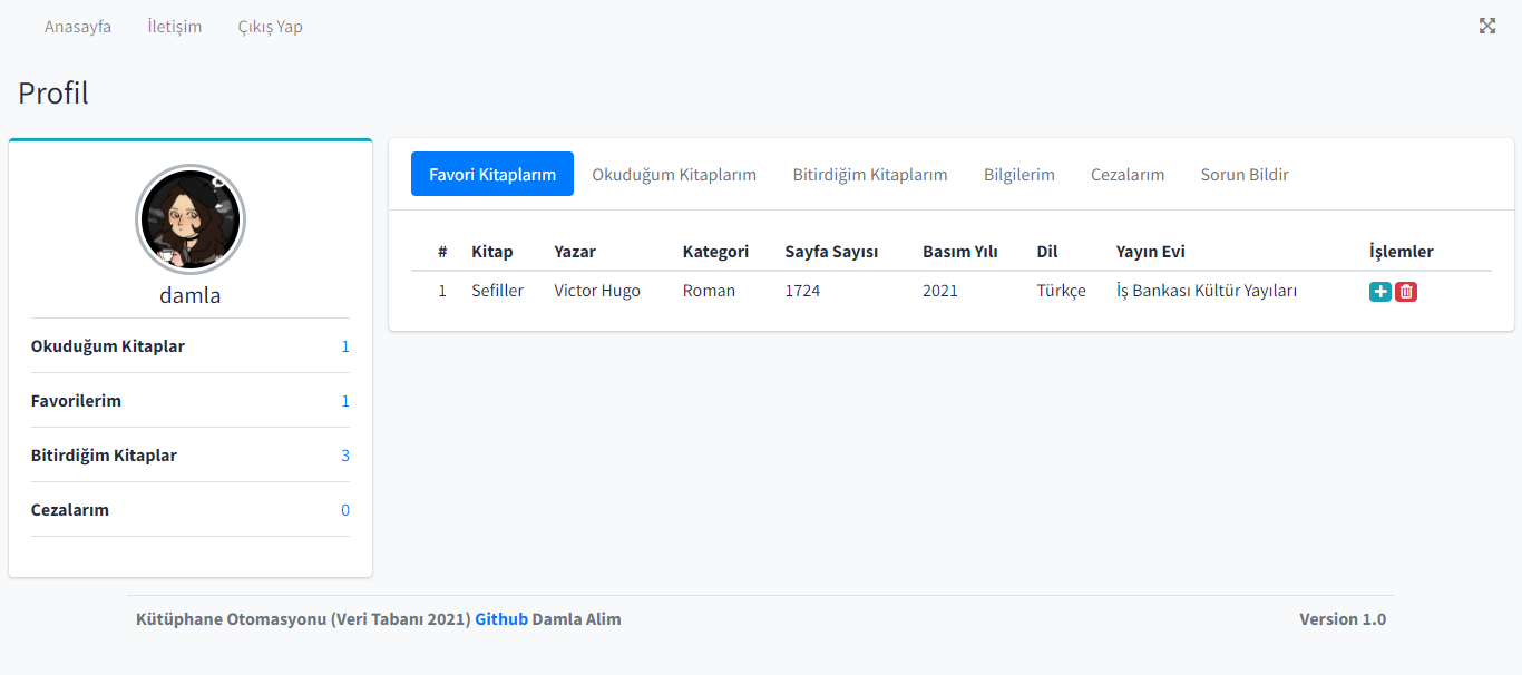 GitHub - damlaalim/LibraryAutomation: Library automation with PHP