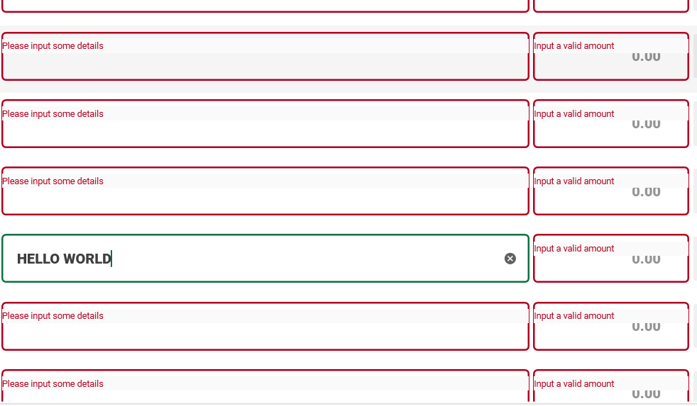 Problem 2 - After making some scroll going to top