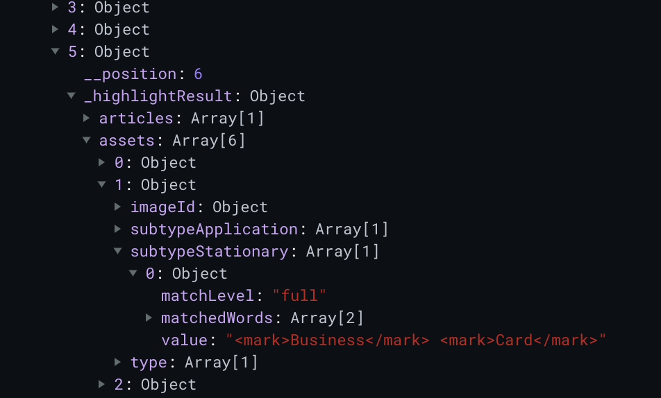 Highlighting nested fields doesn't work / is unreliable · Issue 144