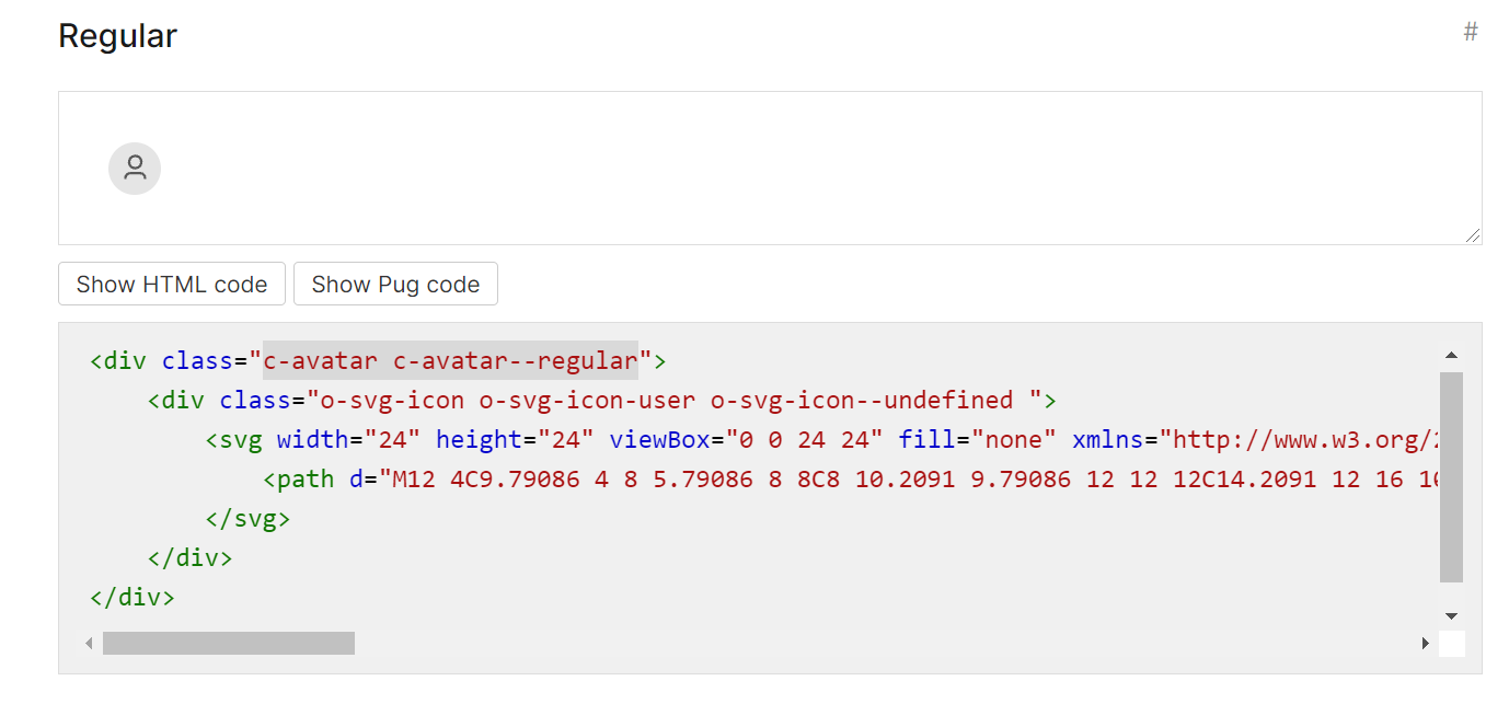 Avatar: incorrect documentation regarding css classes · Issue #162 ...