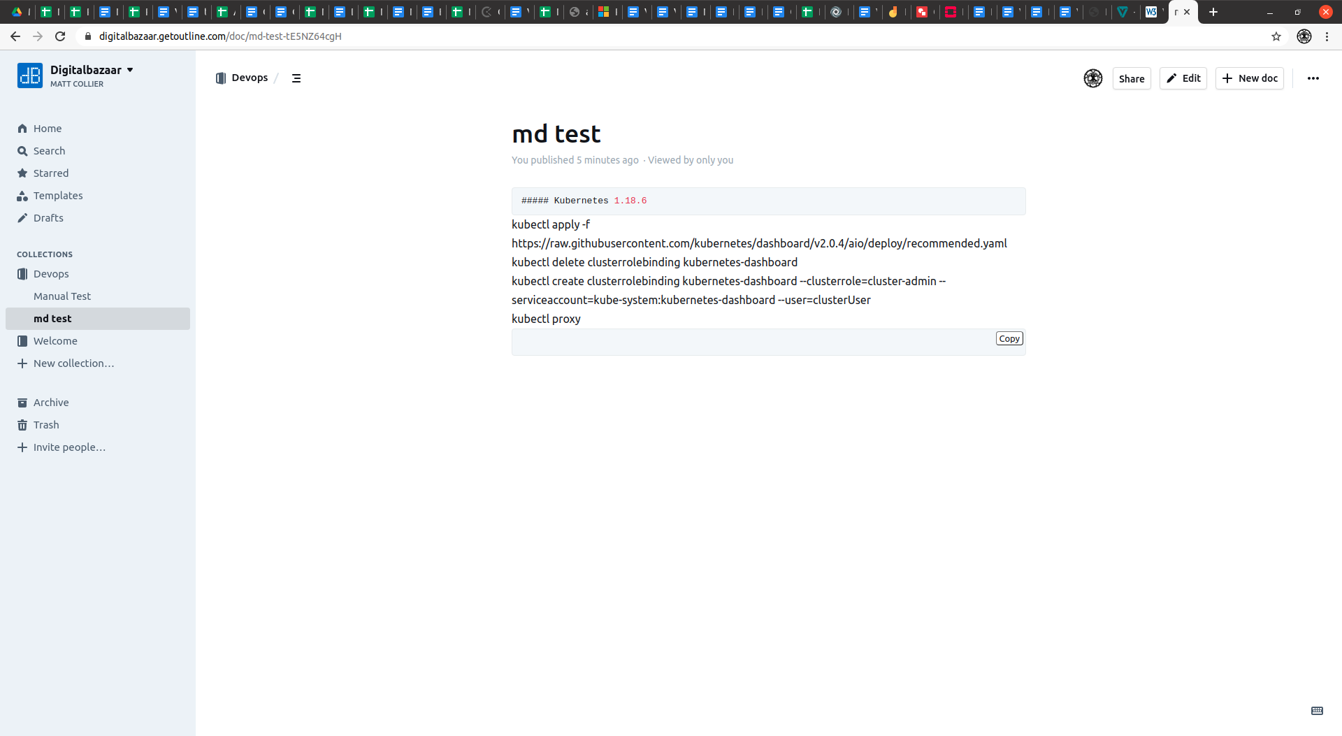 Markdown is not properly interpreted when doing a copy/paste. · Issue ...