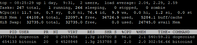 High cpu usage · Issue #1772 · dogecoin/dogecoin · GitHub