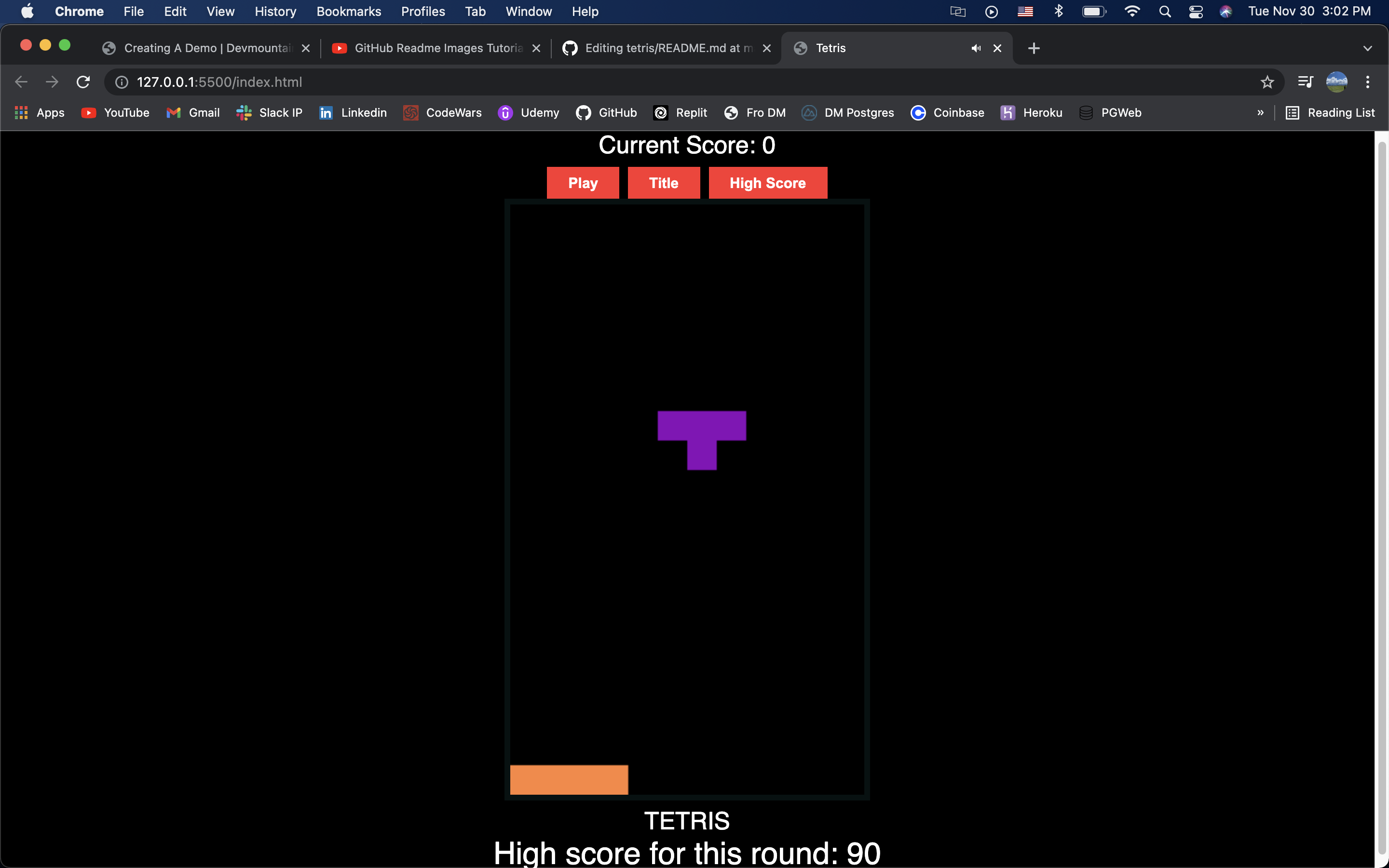 GitHub - ckim77/tetris