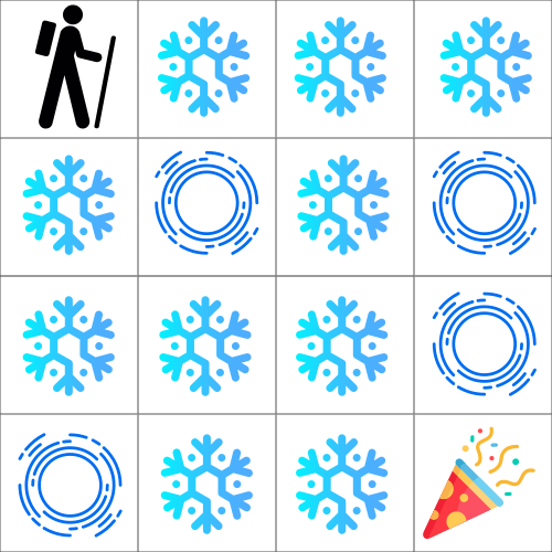 GitHub shubo4/frozenlakebyqlearning Frozen lake is an openai gym environment. Here I