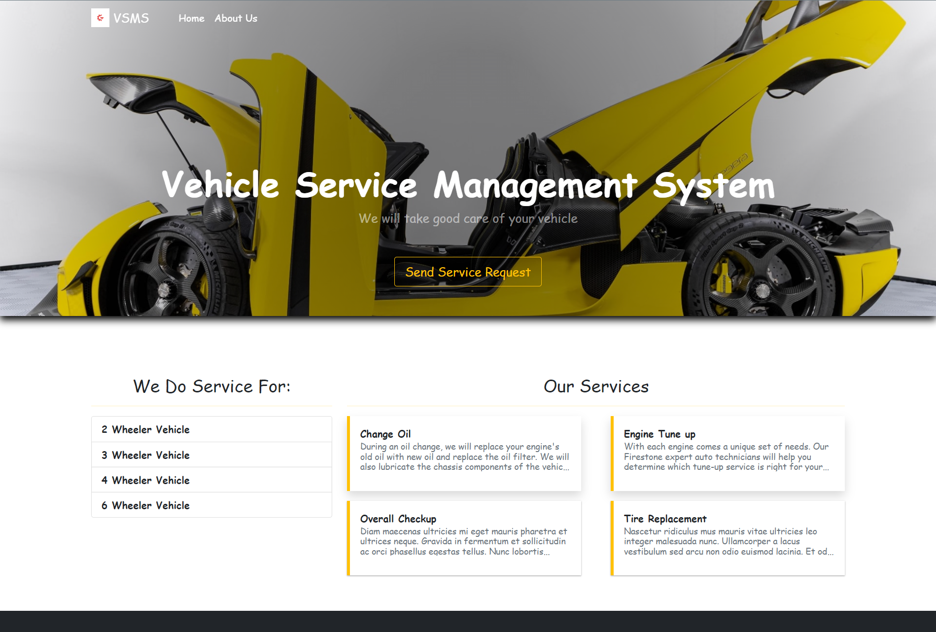 GitHub TanvirAlamJadid/Vehicle_service_management_system