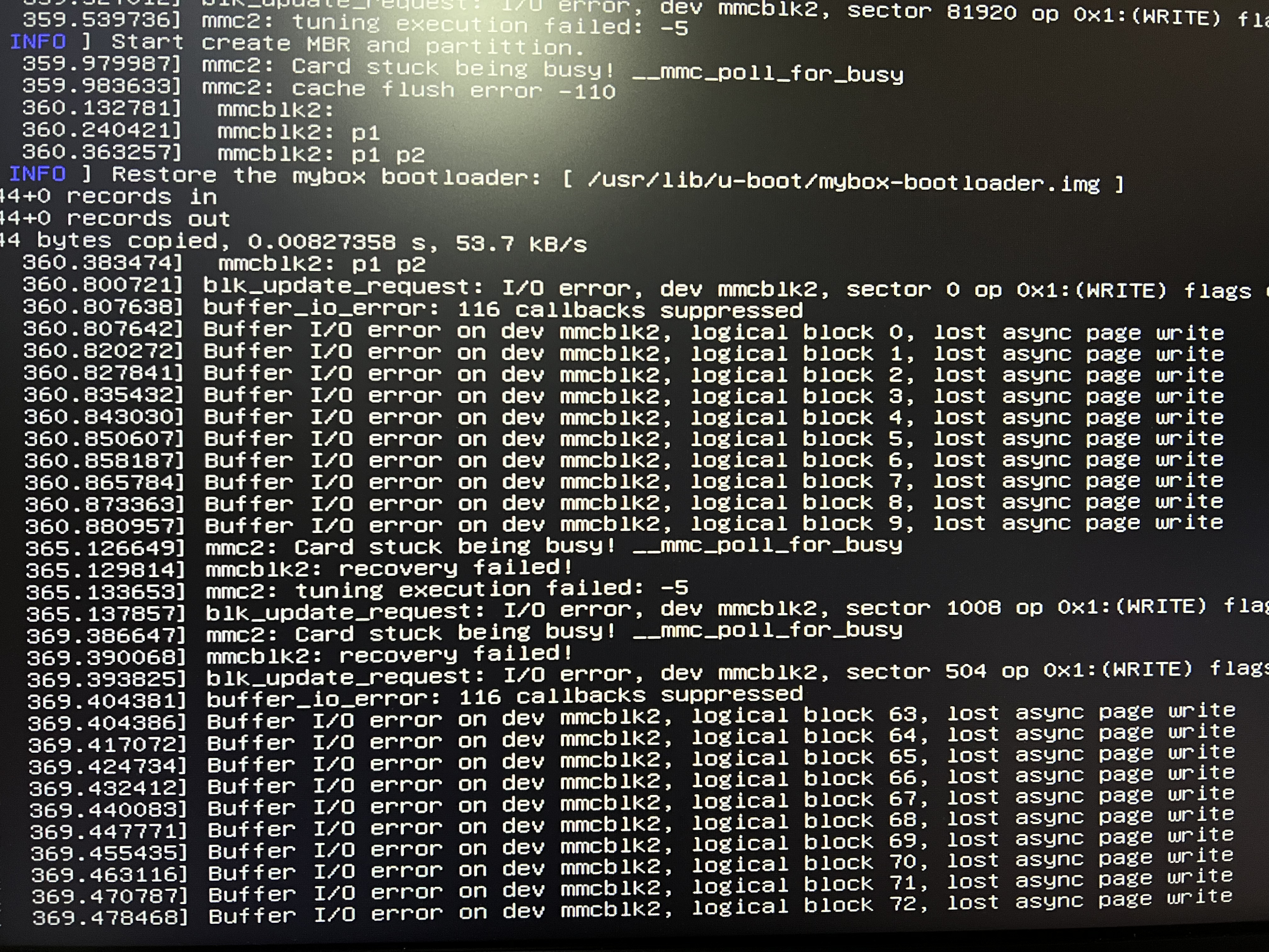 M401a盒子emmc写入出错 · Issue #927 · ophub/amlogic-s9xxx-armbian · GitHub