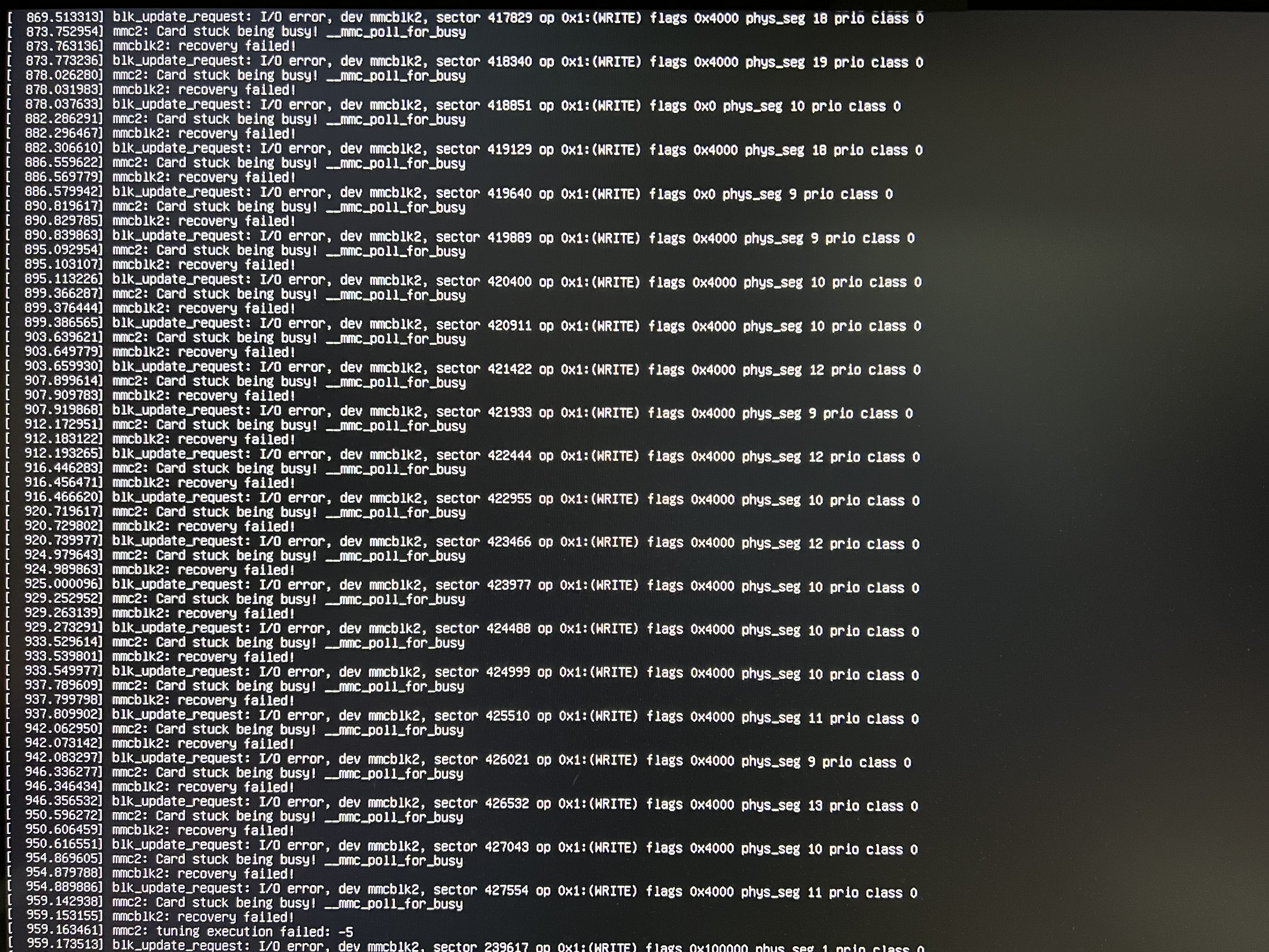 M401a盒子emmc写入出错 · Issue #927 · ophub/amlogic-s9xxx-armbian · GitHub