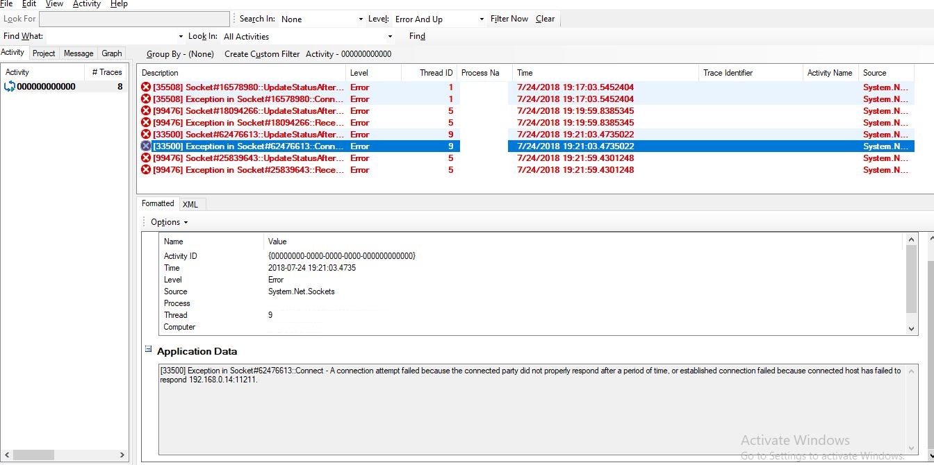 Unable To Connect To Mail Server In Client Environment Issue 737