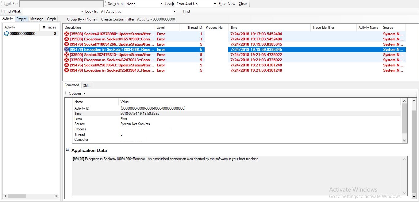 Unable To Connect To Mail Server In Client Environment Issue 737