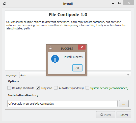【プロフ閲覧お願い致します。】 File Centipede fails to start · Issue #10 · filecxx