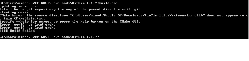 Cannot compile latest as well as v1.1.7 release on windows · Issue #748 ...