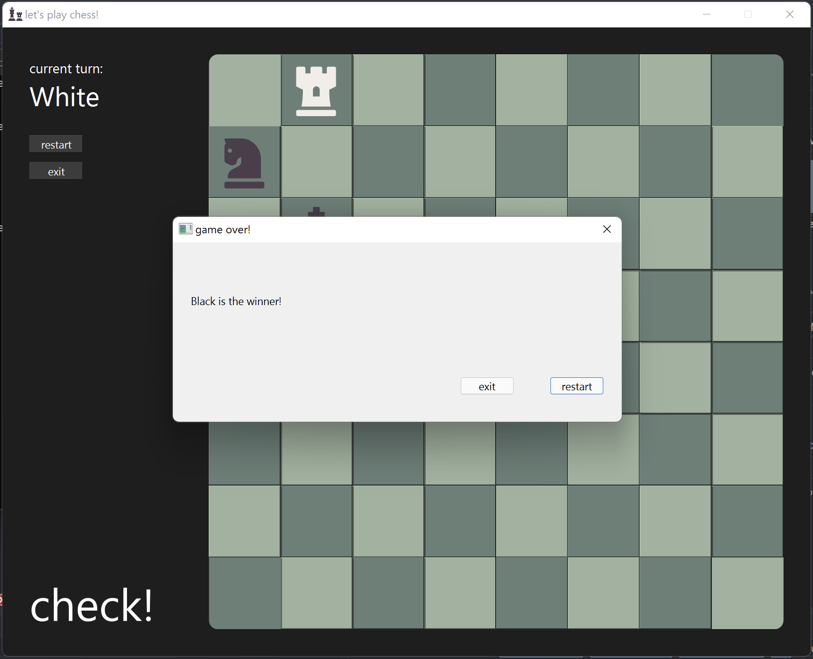 GitHub - bmchl/ChessGame: C++/Qt Chess Game with playable end-of-game ...