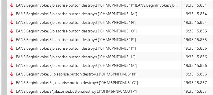 Blazor server - issue in component cleanup · Issue #1920 · Megabit ...