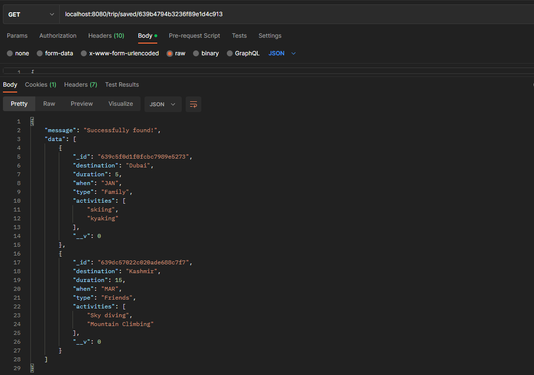 GitHub - Subhajitongit/trip-API