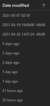 Precise dates · Issue #4854 · files-community/Files · GitHub