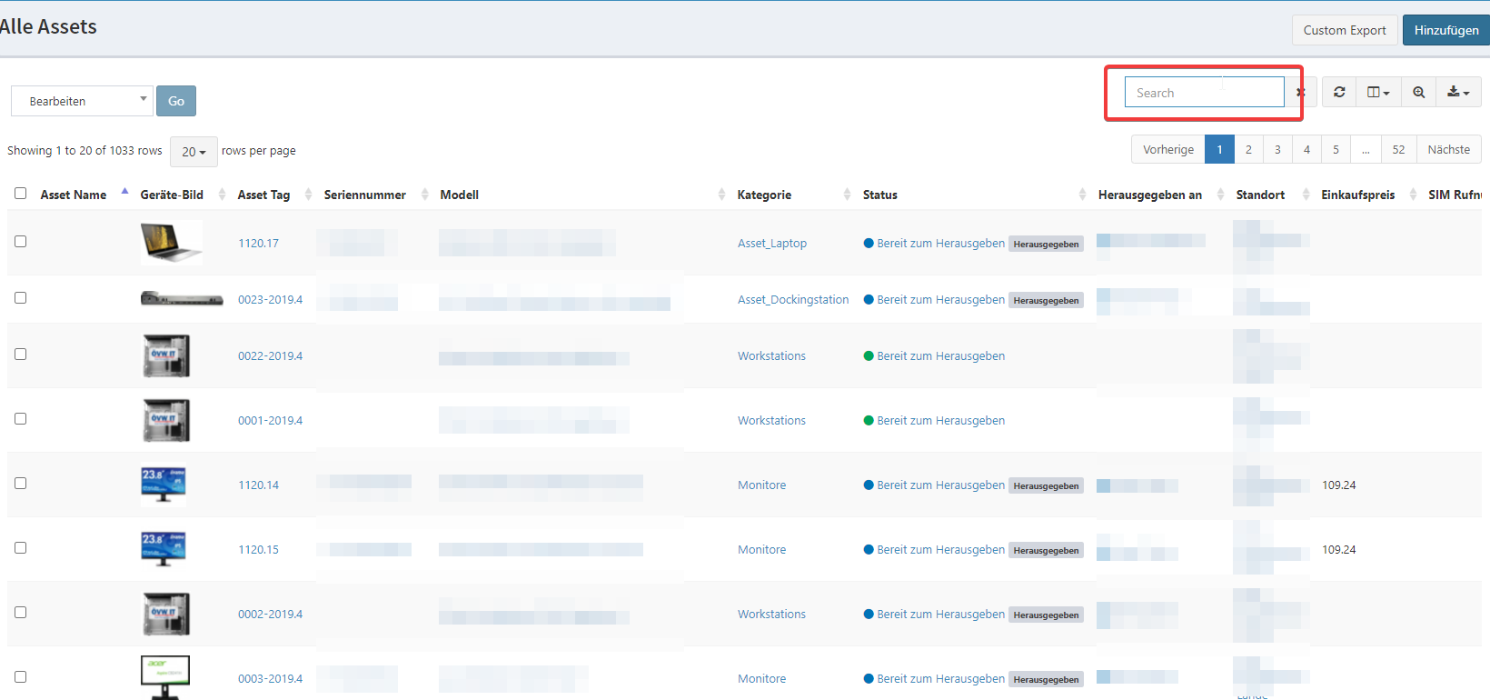asset search problem · Issue #10056 · grokability/snipe-it · GitHub