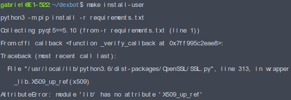OpenSSL error again in 0.1.14 · Issue #86 · Codaone/DEXBot · GitHub
