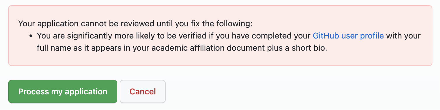 Can't process my application for Global Campus · community · Discussion ...