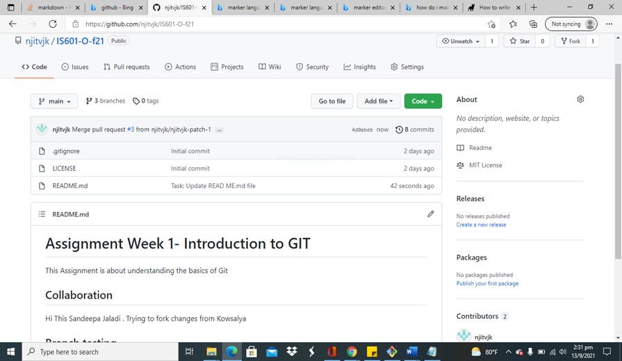 GitHub - njitvjk/IS601-O-f21