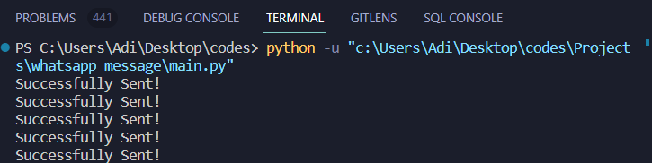 GitHub - AdityaBahl/Whatsapp-Message-Sender: Sends message to Whatsapp ...