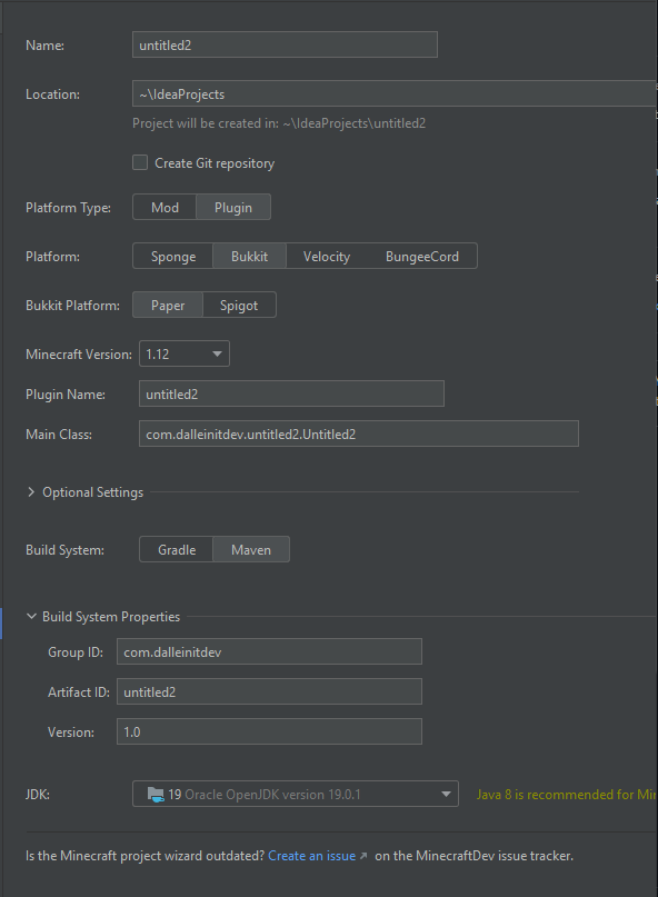 Minecraft Devstudio Why Project · Issue #1960 · minecraft-dev/MinecraftDev · GitHub