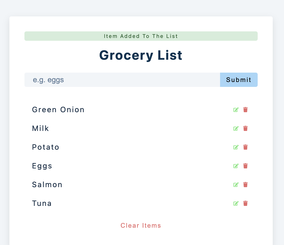 GitHub - Jonghan-park/grocery-list