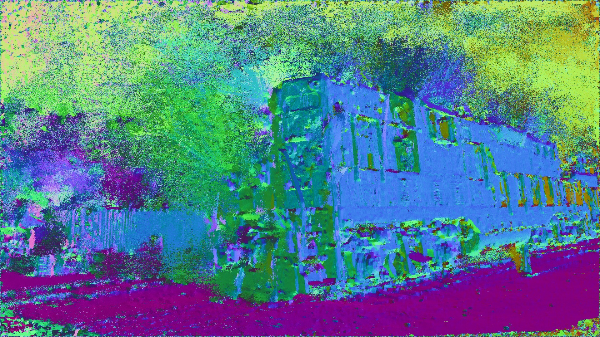 Weird Output on Train Scene of Tanks and Temples · Issue 8 · whoiszzj