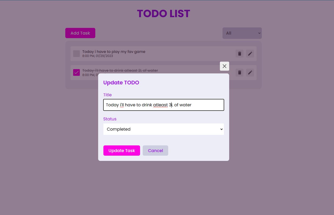 GitHub - Darkn3ssY/TodoList-Project