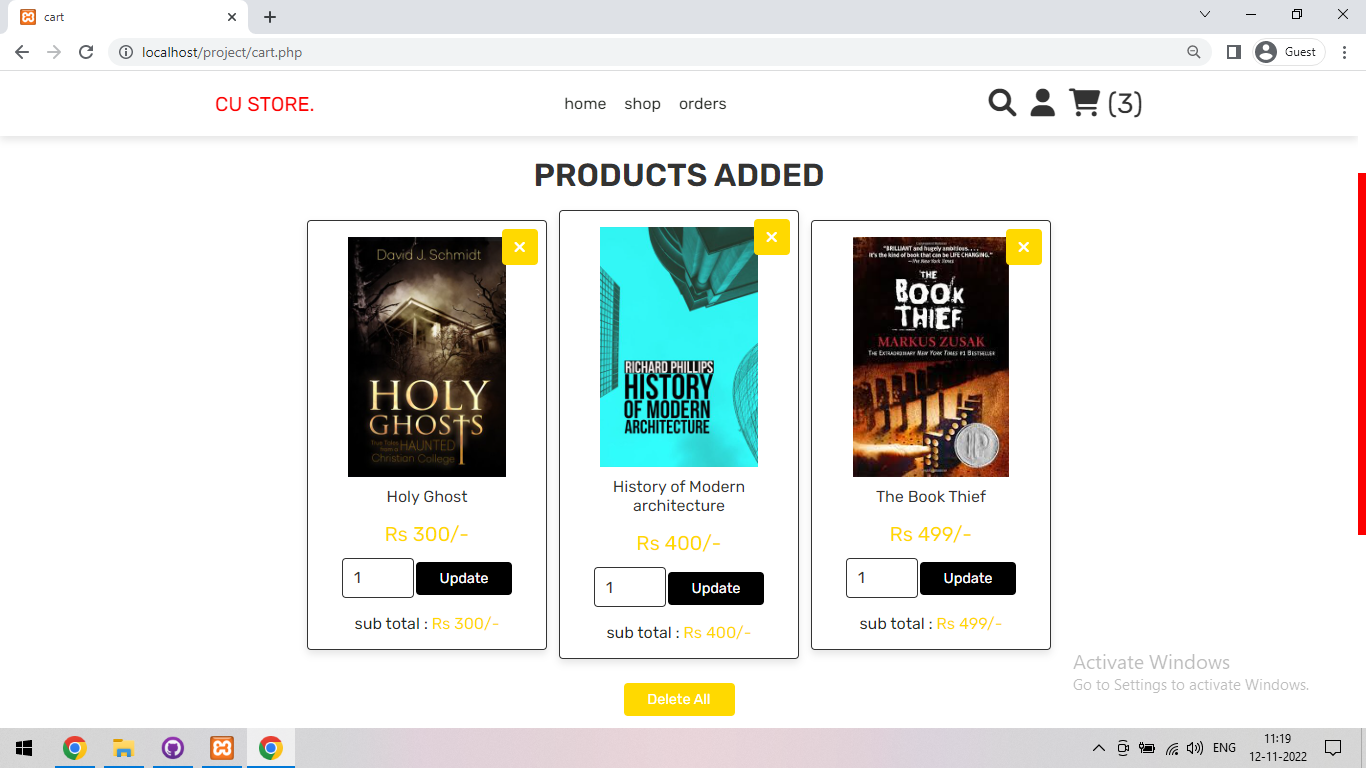 GitHub realsahilthakur/BOOKSTORE A userfriendly Online Bookstore