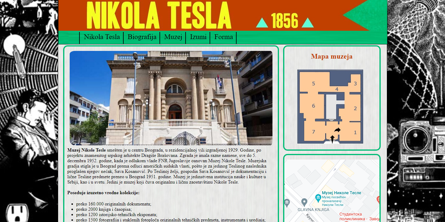 GitHub - stefanrusic/Nikola-Tesla-Museum · GitHub