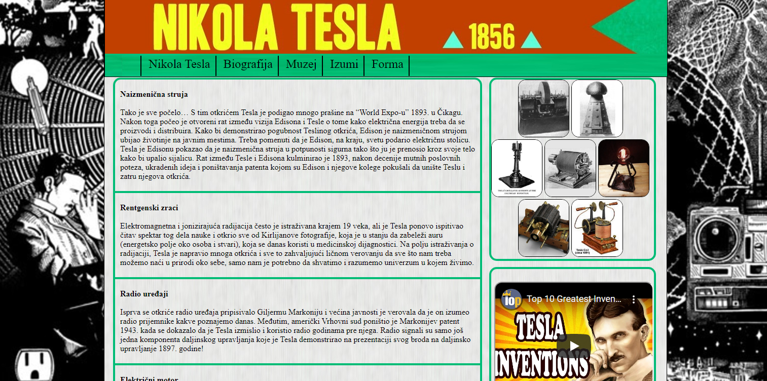 GitHub - stefanrusic/Nikola-Tesla-Museum · GitHub