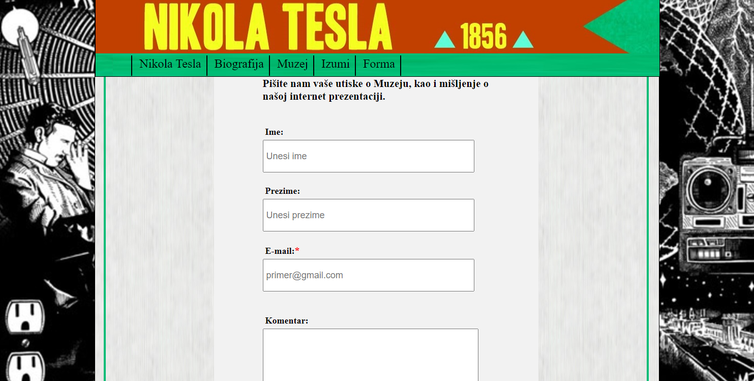 GitHub - stefanrusic/Nikola-Tesla-Museum · GitHub